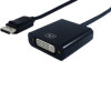 STANDARD adapter/kabel DisplayPort - DVI-D (24+1), M/F, 0.15m